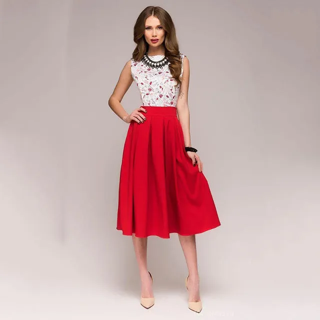 Uptown Elegant  Summer Dress