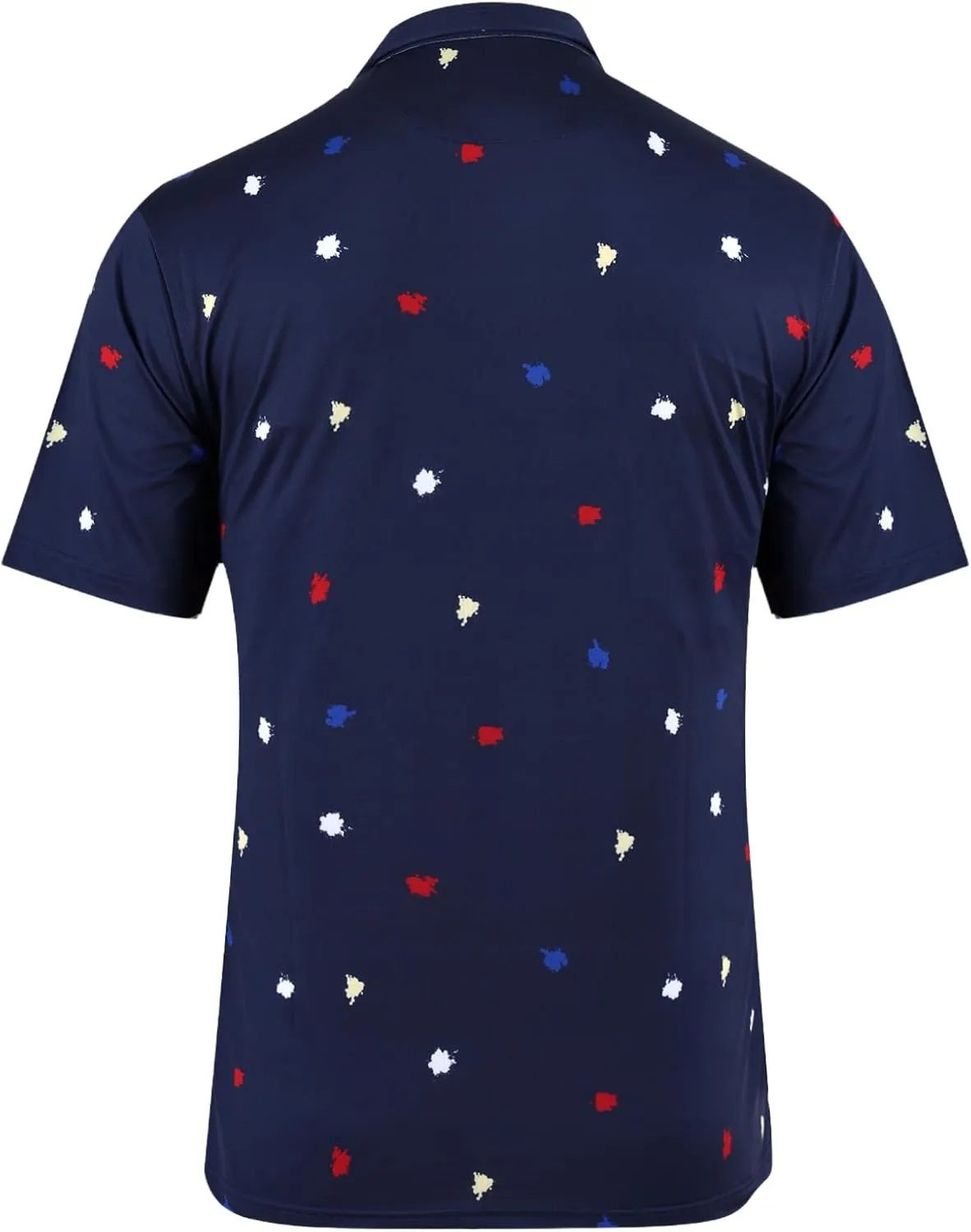 White Label Golf-Mens Golf Short Sleeve Performance Moisture Wicking Quick Dry Polo Shirt-The Catch Polo