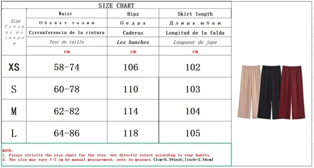 Women's Pants 2-Piece Set Chic Loose Elegant Elastic Waist Pants Holiday Sets